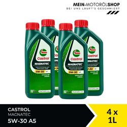 Castrol Magnatec 5W-30 A5 Ford WSS-M2C 913 ACEA A1/B1 4x1 Liter = 4 Liter