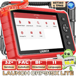 2025 LAUNCH CRP919X Lite Auto OBD2 Diagnosegerät All System Key Programmier TPMS