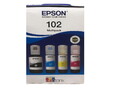 4 Original Epson 102 Tintenflaschen T03R64 für EcoTank ET-3750 ET-4750 ET-2756