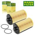 2X MANN FILTER HU612/2X ÖLFILTER FÜR OPEL ASTRA J ADAM CORSA D CHEVROLET ORLANDO