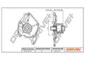 Dr!ve+ Wasserpumpe Motorkühlung DP2310.10.101 für RENAULT KANGOO KC0 FC0 CLIO 2