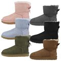 UGG Mini Bailey Bow II Damen Stiefeletten Stiefel Winterstiefel Damenstiefel