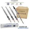 1x OE VW Glühkerze mit Drucksensor 3x BERU für AUDI A3-A7 VW Golf 2.0 SKODA SEAT