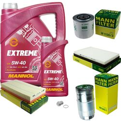 MANN Inspektionspaket 6 L MANNOL Extreme 5W-40 für Volvo V70 I 2.5 TDI S70