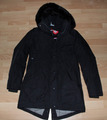 Wellensteyn Damen Schwarz Struktur Schneezauber TOP Mantel Gr. S  Winter Jacke