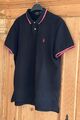 POLO Ralph Lauren Poloshirt Polohemd Schwarz Herren Gr. XL Custom Fit