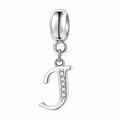 Charms Anhänger Silber 925 Charm Alphabet A-Z Buchstaben Anhänger Damen Geschenk