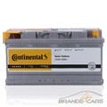 CONTINENTAL AUTOBATTERIE 12V STARTERBATTERIE 90Ah 850A LB5 OHNE START STOP