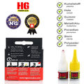 HG POWER GLUE M20000 Hochleitsungs Reparatur Kleber Schweißnaht 9120073230492 15