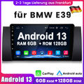 6+128G Für BMW 5er E39 X5 E53 E38 Android 13 Autoradio Carplay GPS NAVI WIFI RDS