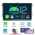 9" Carplay Android 12 Auto GPS Navi RDS AutoRadio+Kamera Für VW Golf MK5/6 Jetta