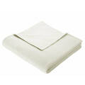 Wohndecke Kuscheldecke Cotton Home 150x200 Biederlack uni Einfarbig Baumwolle