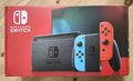 Nintendo Switch Konsole in Originalverpackung inkl 64GB - Neon-Rot/Neon-Blau ⚡