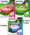 Bestway 152cm Kinder Pool Planschbecken Schwimmbecken Badespaß Kinderpool NEU