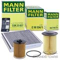 1x MANN-FILTER INSPEKTIONSPAKET FILTERSATZ A FÜR FORD TRANSIT CONNECT 1.6 TDCi