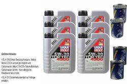 6L Motoröl Liqui Moly Top Tec 4300 5W-30 2xMotor Doctor+Motor Flush