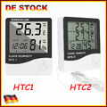 Hygrometer Thermometer Digital Hygrometer Innen Außen Temperatur Uhr Alarm