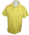 POLO RALPH LAUREN HERREN ORANGE Polo shirt hemd CUSTOM SLIM FIT GR M