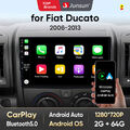 Für Fiat Ducato 2006-2023 Android 13 Autoradio GPS Navi Apple CarPlay 2+64GB SWC