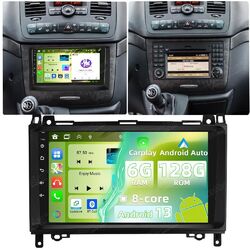 6G+128G Carplay Autoradio Für Mercedes Benz W639 W906 W169 Sprinter Viano Vito