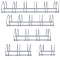 2-6 Fach Fahrradständer Fahrradhalter Metallständer MTB Aufstellständer