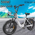 SAMEBIKE 500W Elektrofahrrad 36V 13Ah Mountainbike 20 Zoll Pendeln Stadt E-Bike