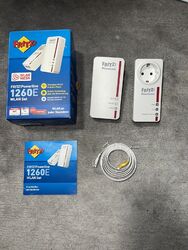 AVM FRITZ!Powerline 1260E WLAN Set / 1260E + 1220E Adapter Set