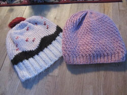 2x modische Mütze Beanie Strickmütze -  Warme Mütze - Stöhr +Tally Weijl