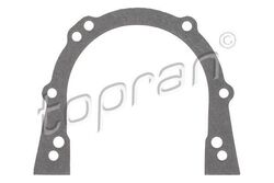 TOPRAN Dichtung Gehäusedeckel (Kurbelgehäuse) schwungscheibenseitig für AUDI