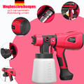 Farbsprühsystem 600W 1000LM Wandfarbe Lacke Lasuren Sprühen Farbsprühpistole DHL