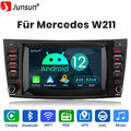 DAB+ Carplay Autoradio Android 12 GPS Navi Für Mercedes Benz E-Klasse W211 W219