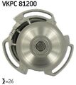 SKF Wasserpumpe VKPC 81200 für AUDI VW