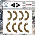 2x ORIGINAL® Ferodo Bremsbackensatz, Feststellbremse Hinten für Chrysler Pt