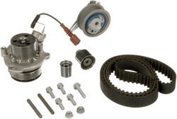 GATES Wasserpumpe + Zahnriemensatz PowerGrip™ KP45678XS-1 für VW MULTIVAN T6 SGF