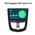 Für Peugeot 207 2006-2015 9" CarPlay Android 12 Autoradio GPS Navi WIFI FM DAB+