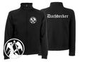 Dachdecker  Sweatjacke,mit stehkragen, handwerkerjacke,Zunftwappen,Beidseitig,