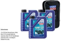 3L LIQUI MOLY Marine 4T Motor Oil 10W-40 Motorenöl Nachfüllöl-Tasche