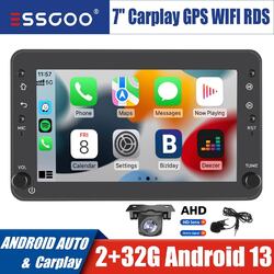 Autoradio 2+32G Carplay GPS BT Kamera Für Alfa Romeo 159 Sportwagen Brera Spider