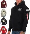 Alpha Industries Herren Kapuzen Pullover Hoodie Hoody Pulli Sweatshirt 178317