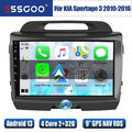 Für KIA Sportage 3 2010-2016 Autoradio Apple CarPlay Android 13 32G GPS RDS WIFI