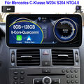 Für Mercedes C Klasse W204 S204 NTG 4.0 DAB+ Android 13 Autoradio CarPlay 4G KAM