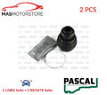 ACHSMANSCHETTE ANTRIEBSWELLE PAAR PASCAL G6A007PC 2PCS I FÜR VW BORA