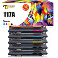 5x XXL Toner für HP 117A Mit Chip Color Laser MFP 179fwg 179fnw MFP 178nwg 150nw