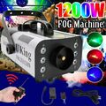 1200W RGB Nebelmaschine 6 LED RGB Bühnenlicht Rauchmaschine DJ Bühnenauftritte