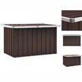 Gartentruhe Kissenbox Kissentruhe Auflagenbox Braun 109 X 67 X 65 Cm