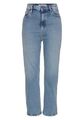 Tommy Jeans Harper Flare Ankle Damen High Rise Bootcut Hose Stretch Denim Blau