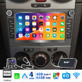 DAB Android13 4+64G Autoradio GPS Navi für Opel Astra H G Corsa C D Zafira B Kam