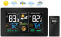 Wetterstation Funkwetterstation Wettervohersage Digitales Thermometer Kalender