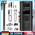 Elektrische Auto Reifen Akku Luftpumpe Kompressor LCD Für Fahrrad KFZ 150PSI/12V