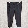 Toni Jeans Damen Hose Denim Jeanshose Gr. 50 Stretchjeans Schwarz